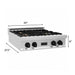 ZLINE 30" Autograph Porcelain Rangetop, Matte Black Accents, RTZ - 30 - MB - Farmhouse Kitchen and Bath