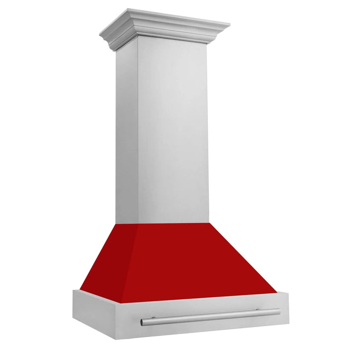 ZLINE 30" Autograph Stainless Wall Range Hood, 8654STX - RM - 30 - Farmhouse Kitchen and Bath