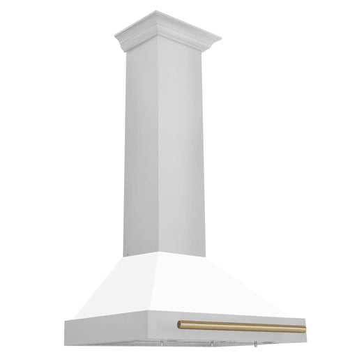ZLINE 30" Autograph Stainless Wall Range Hood KB4STZ - WM30 - CB - Farmhouse Kitchen and Bath