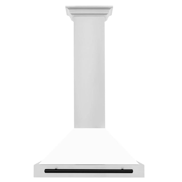 ZLINE 30" Autograph Stainless Wall Range Hood KB4STZ - WM30 - MB - Farmhouse Kitchen and Bath