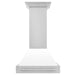 ZLINE 30" Autograph Stainless White Wall Range Hood, 8654STX - WM - 30 - Farmhouse Kitchen and Bath