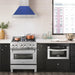 ZLINE 30" DuraSnow® Stainless Steel Range Hood with Color Shell Options 8654SNX - BM - 30 - Farmhouse Kitchen and Bath