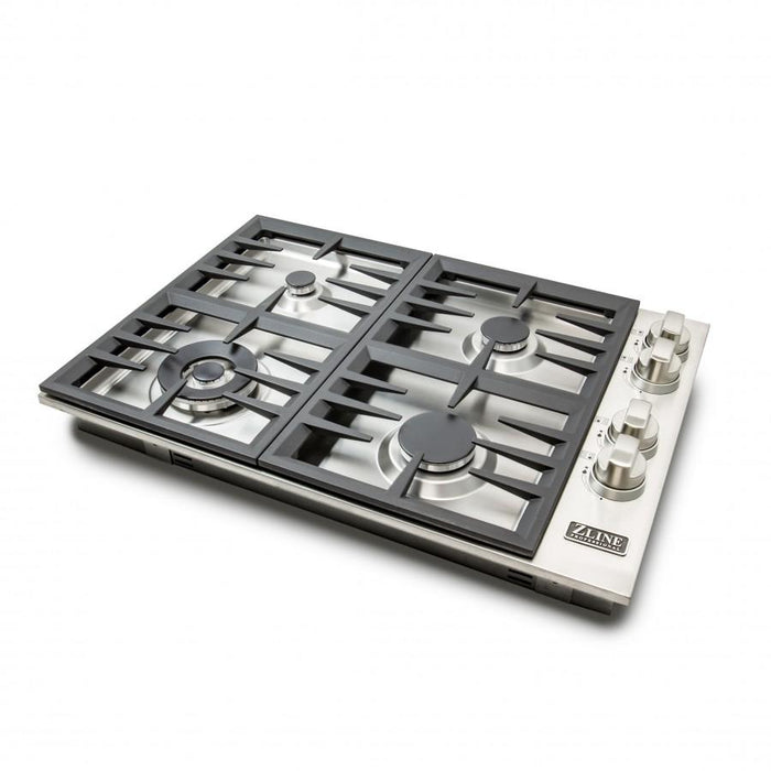 ZLINE 30" Gas Cooktop with 4 Gas Burners RC30 - Farmhouse Kitchen and Bath