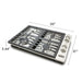 ZLINE 30" Gas Cooktop with 4 Gas Burners RC30 - Farmhouse Kitchen and Bath