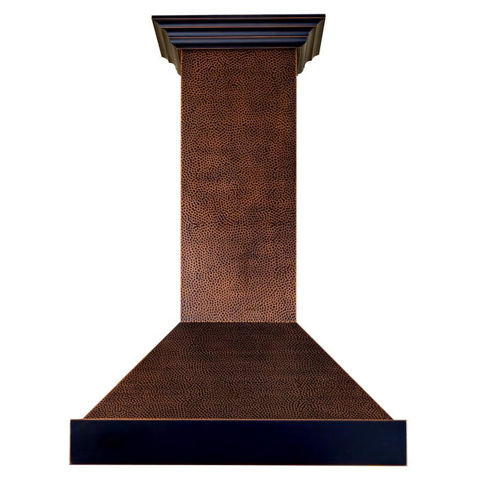 ZLINE 30" Hand - Hammered Copper Finish Wall Range Hood, 655 - HBXXX - 30 - Farmhouse Kitchen and Bath