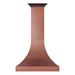 ZLINE 30" Hand - Hammered Copper Finish Wall Range Hood, 8632H - 30 - Farmhouse Kitchen and Bath