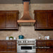 ZLINE 30" Hand - Hammered Copper Finish Wall Range Hood, 8632H - 30 - Farmhouse Kitchen and Bath