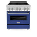 ZLINE 30" Induction Range with a 4 Element Stove and Electric Oven in Stainless Steel RAIND - BM - 30 - Farmhouse Kitchen and Bath