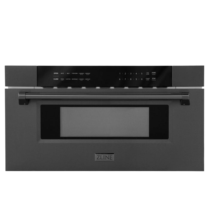 ZLINE 30" Microwave Drawer in Black Stainless MWD - 30 - BS - Farmhouse Kitchen and Bath