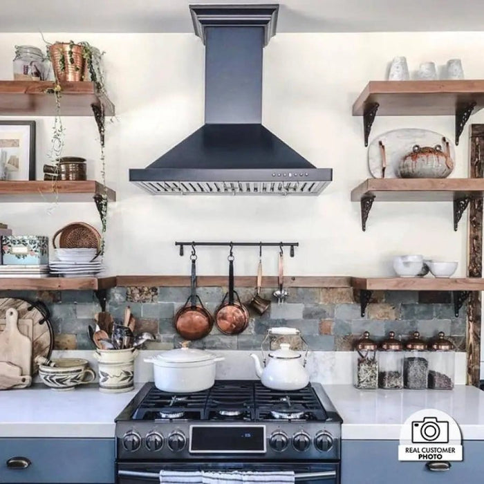 ZLINE 30" Oil - Rubbed Bronze Wall Range Hood, 8KBB - 30 - Farmhouse Kitchen and Bath