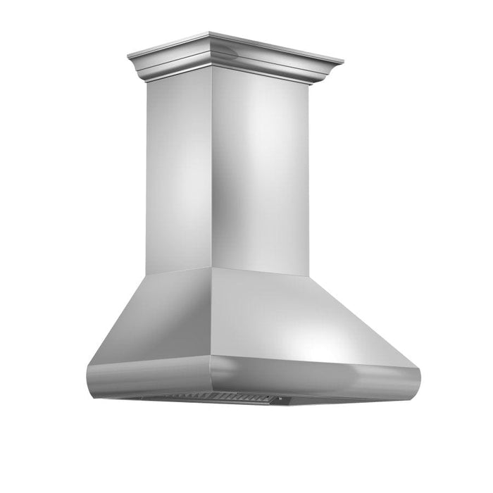 ZLINE 30" Professional Wall Range Hood, Stainless Steel, 587CRN - 30 - Farmhouse Kitchen and Bath
