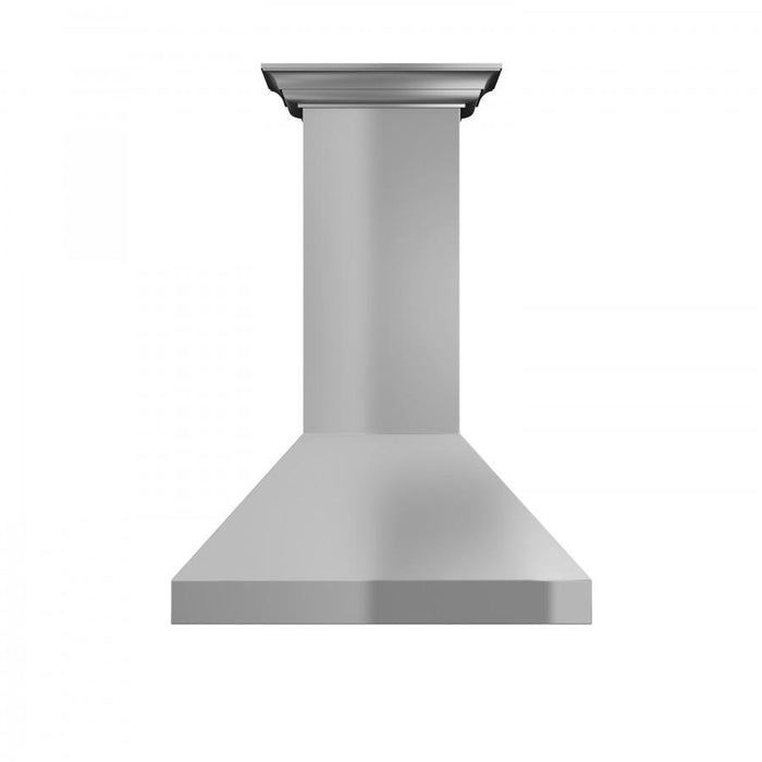 ZLINE 30" Professional Wall Range Hood, Stainless Steel, 597CRN - 30 - Farmhouse Kitchen and Bath