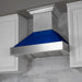 ZLINE 30" Snow Finish Wall Range Hood, Blue Gloss Shell, 8654BG - 30 - Farmhouse Kitchen and Bath