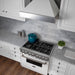 ZLINE 30" Snow Finish Wall Range Hood, White Matte Shell, 8654WM - 30 - Farmhouse Kitchen and Bath