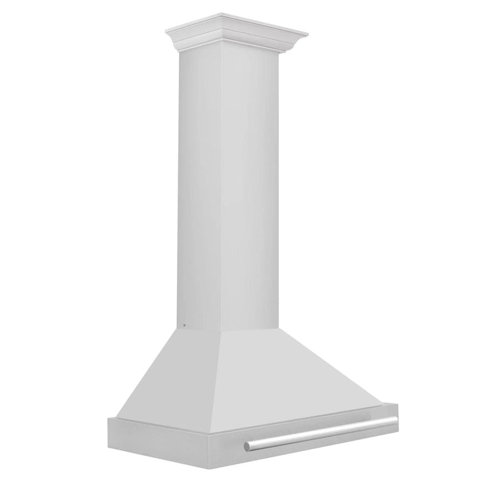 ZLINE 30" Stainless Steel Range Hood with Stainless Steel Handle KB4STX - 30 - Farmhouse Kitchen and Bath