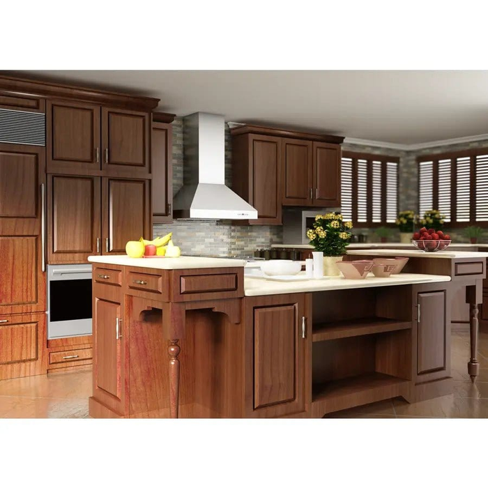 ZLINE 30" Stainless Steel Wall Range Hood, 667 - 30 - Farmhouse Kitchen and Bath