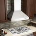 ZLINE 30" Stainless Steel Wall Range Hood, 667 - 30 - Farmhouse Kitchen and Bath