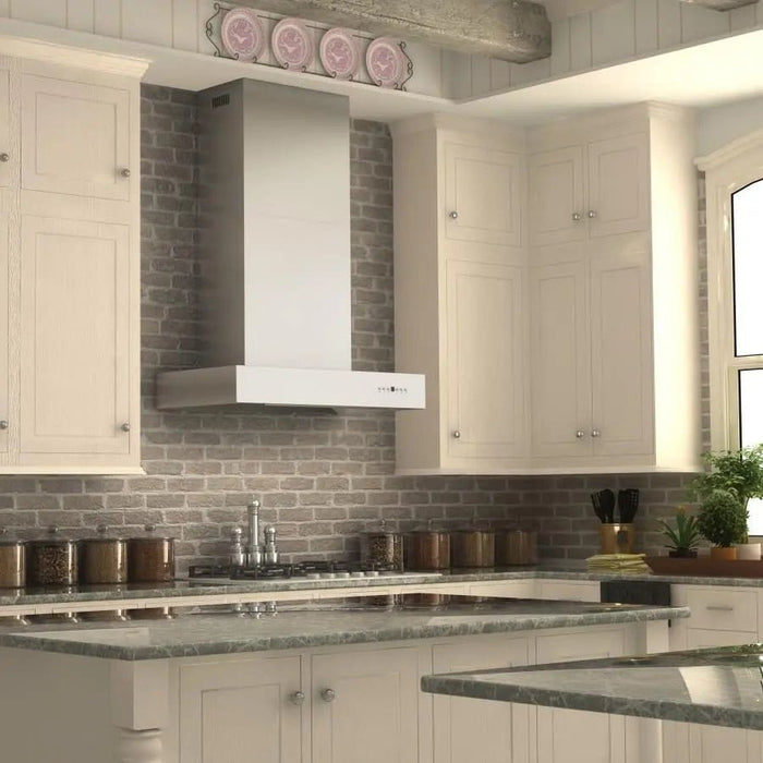 ZLINE 30" Stainless Steel Wall Range Hood, KECOM - 30 - Farmhouse Kitchen and Bath
