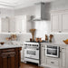 ZLINE 30" Wall Range Hood, Stainless, Bluetooth Speakers, KNCRN - BT - 30 - Farmhouse Kitchen and Bath