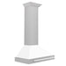 ZLINE 30" White Matte Range Hood, Stainless Steel Handle KB4SNX - WM - 30 - Farmhouse Kitchen and Bath