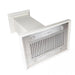 ZLINE 30" Wooden Island Mount Range Hood in Cottage White, KBiTT - RD - 30 - Farmhouse Kitchen and Bath