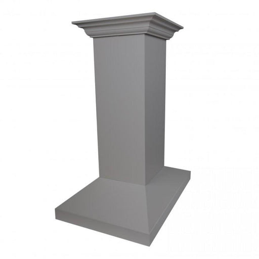 ZLINE 30" Wooden Island Mount Range Hood in Gray, KBiUU - RS - 30 - 400 - Farmhouse Kitchen and Bath