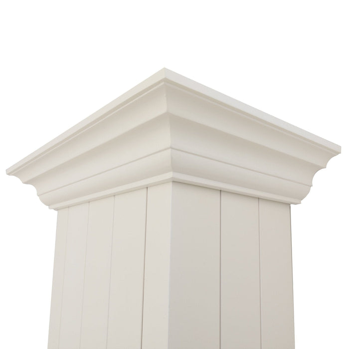 ZLINE 30" Wooden Wall Mount Range Hood in Cottage White, KPTT - 30 - Farmhouse Kitchen and Bath