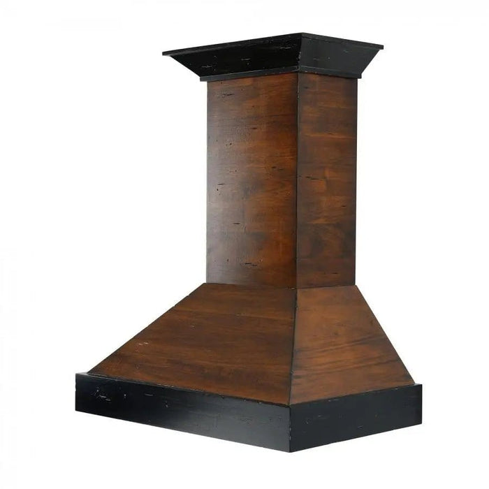 ZLINE 30" Wooden Wall Range Hood, Crown Molding KBAR - 30 - Farmhouse Kitchen and Bath