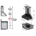 ZLINE 30" Wooden Wall Range Hood, Hamilton, Remote Motor, 329AH - RD - 30 - Farmhouse Kitchen and Bath