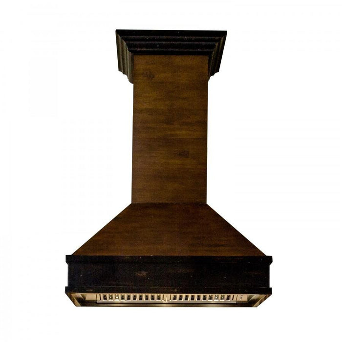 ZLINE 30" Wooden Wall Range Hood, Hamilton, Remote Motor, 329AH - RD - 30 - Farmhouse Kitchen and Bath