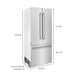 ZLINE 36" 19.6 cu. Ft. Panel Ready Built - In 3 - Door French Door Refrigerator with Internal Water and Ice Dispenser RBIV - 36 - Farmhouse Kitchen and Bath