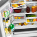 ZLINE 36" Autograph 22.5 cu. ft French Door Refrigerator with Ice Maker in Fingerprint Resistant Stainless Steel RFMZ - 36 - MB - Farmhouse Kitchen and Bath