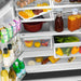 ZLINE 36" Autograph 22.5 cu. ft French Door Refrigerator with Ice Maker Stainless Steel RFMZ - 36 - G - Farmhouse Kitchen and Bath