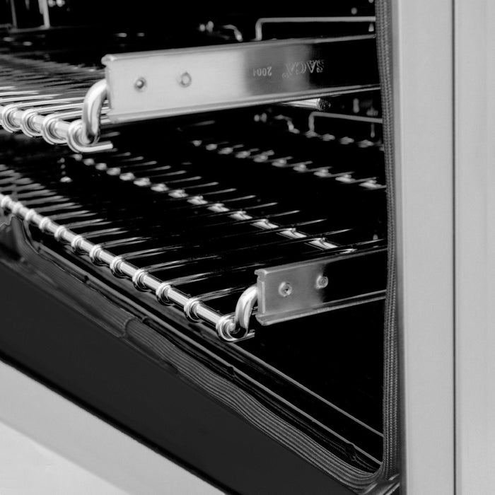 ZLINE 36" Autograph Dual Fuel Range, Stainless Steel, RAZ - 36 - CB - Farmhouse Kitchen and Bath
