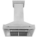 ZLINE 36" Autograph DuraSnow Stainless Steel Wall Range Hood 8654SNX - 36 - Farmhouse Kitchen and Bath