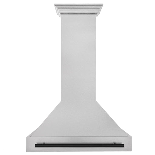 ZLINE 36" Autograph Edition DuraSnow Wall Range Hood 8654SNZ - 36 - MB - Farmhouse Kitchen and Bath