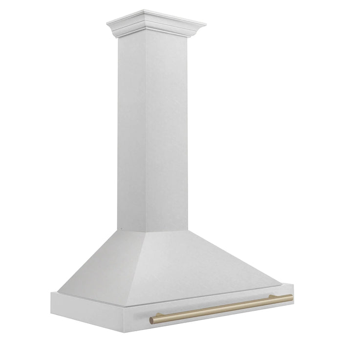 ZLINE 36" Autograph Stainless Wall Range Hood KB4SNZ - 36 - CB - Farmhouse Kitchen and Bath