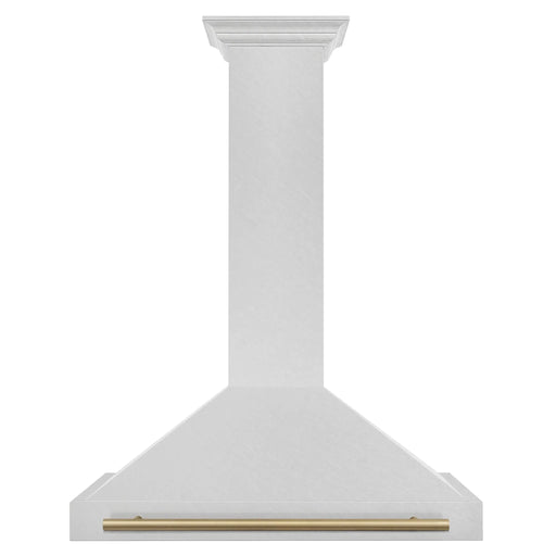 ZLINE 36" Autograph Stainless Wall Range Hood KB4SNZ - 36 - CB - Farmhouse Kitchen and Bath