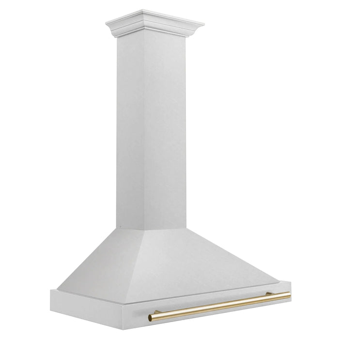 ZLINE 36" Autograph Stainless Wall Range Hood KB4SNZ - 36 - G - Farmhouse Kitchen and Bath