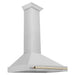 ZLINE 36" Autograph Stainless Wall Range Hood KB4SNZ - 36 - G - Farmhouse Kitchen and Bath