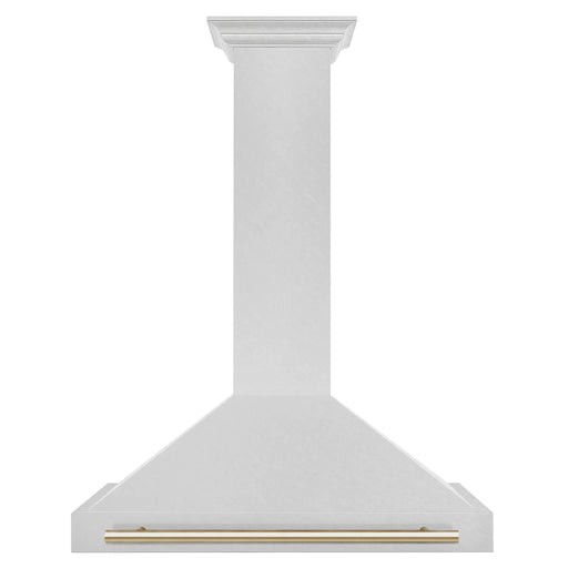 ZLINE 36" Autograph Stainless Wall Range Hood KB4SNZ - 36 - G - Farmhouse Kitchen and Bath