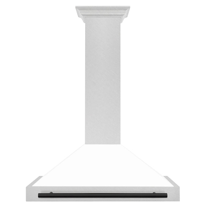 ZLINE 36" Autograph Stainless Wall Range Hood KB4SNZ - WM36 - MB - Farmhouse Kitchen and Bath