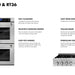 ZLINE 36" Bundle Range Top RT36 & Wall Oven AWD - 30, 2KP - RTAWD36 - Farmhouse Kitchen and Bath