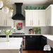 ZLINE 36" Designer Series Wooden Wall Range Hood in Black, KBCC - 36 - Farmhouse Kitchen and Bath