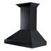 ZLINE 36" Designer Series Wooden Wall Range Hood in Black, KBCC - 36 - Farmhouse Kitchen and Bath