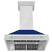 ZLINE 36" DuraSnow® Stainless Steel Range Hood 8654SNX - BG - 36 - Farmhouse Kitchen and Bath
