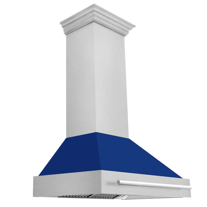 ZLINE 36" DuraSnow® Stainless Steel Range Hood 8654SNX - BG - 36 - Farmhouse Kitchen and Bath