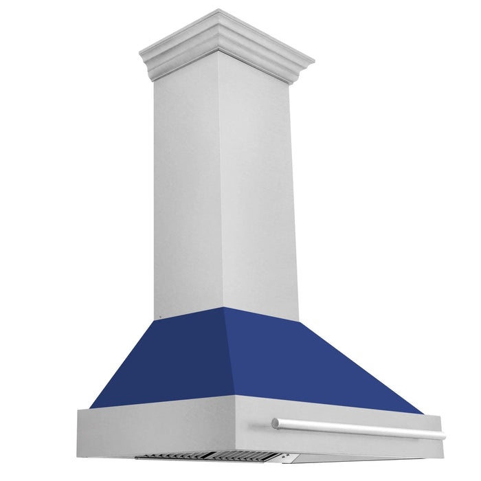 ZLINE 36" DuraSnow® Stainless Steel Range Hood 8654SNX - BM - 36 - Farmhouse Kitchen and Bath