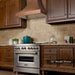 ZLINE 36" Hand - Hammered Copper Finish Wall Range Hood, 8632H - 36 - Farmhouse Kitchen and Bath