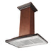 ZLINE 36" Hand Hammered Copper Island Range Hood, 8GL2Hi - 36 - Farmhouse Kitchen and Bath